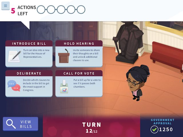 Screenshot 4: Branches of Power