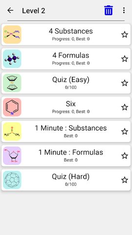 Screenshot 8: Chemical Substances: Organic & Inorganic Chemistry