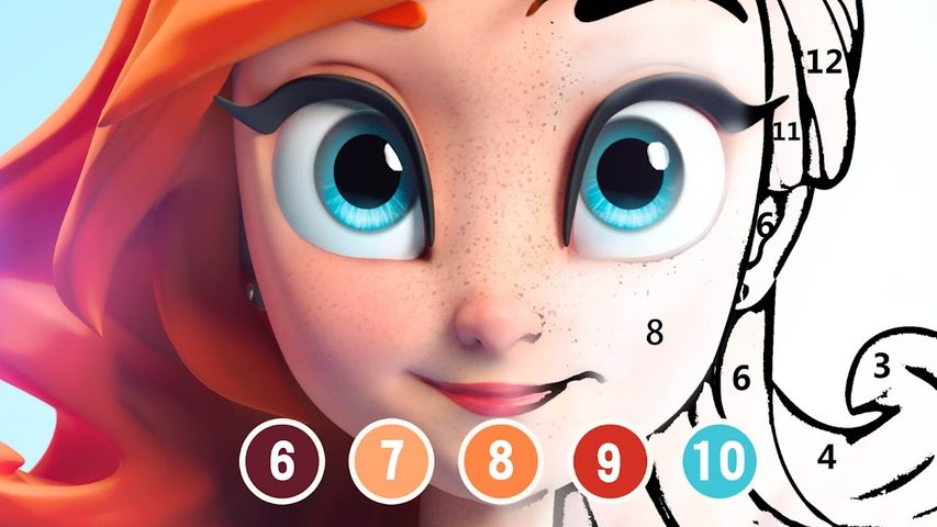 Screenshot 23: Color by Number: Free, Art, Fun Coloring Games