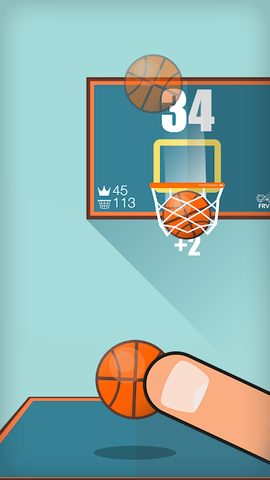 Screenshot 2: Basketball FRVR - Dunk Shoot