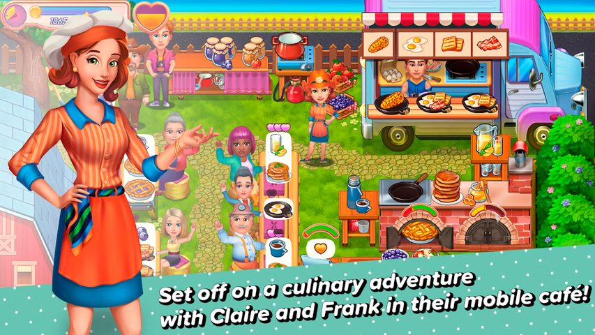 Screenshot 1: Claire’s Café: Tasty Cuisine