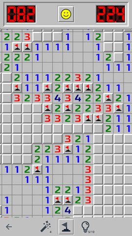 Screenshot 1: Minesweeper GO - classic mines game