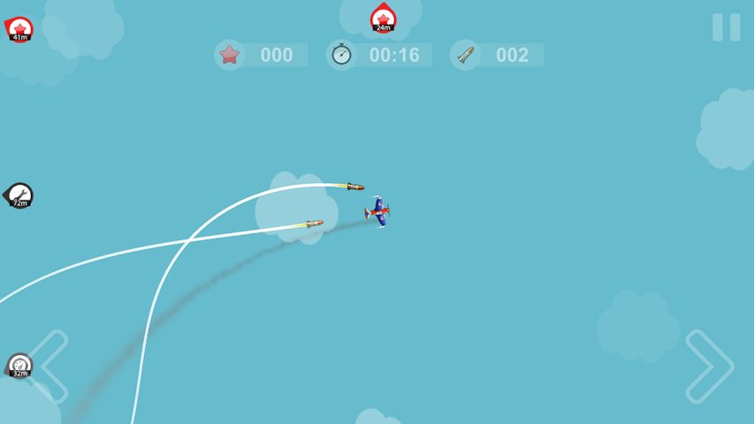 Screenshot 5: Missile Escape