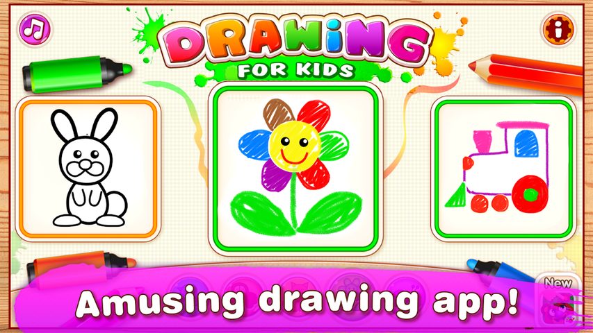 Screenshot 6: Bini Drawing for Kids! Learning Games for Toddlers