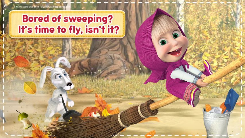 Screenshot 8: Masha and the Bear: House Cleaning Games for Girls