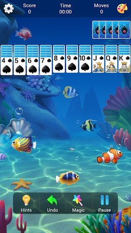 Screenshot 1: Spider Solitaire
