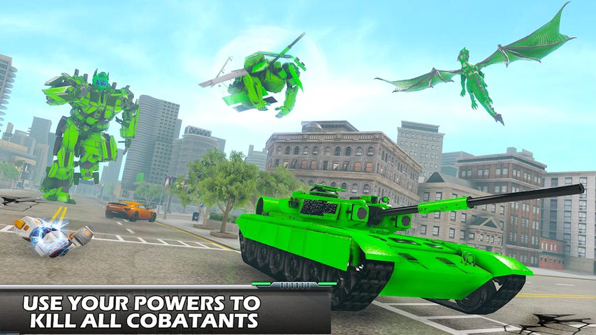 Screenshot 1: Tank Robot Game : Robot Car 3d
