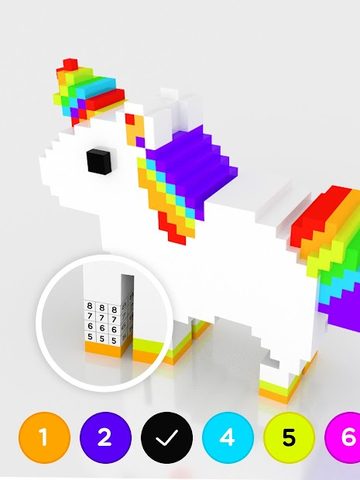 Screenshot 16: Color by Number ®: 3D No.Draw