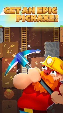 Screenshot 1: Gold Digger FRVR - Mine Puzzle