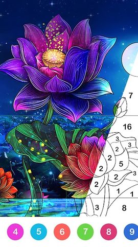 Screenshot 1: Paint.ly Color by Number - Fun Coloring Art Book