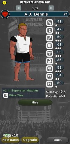 Screenshot 5: Ultimate Wrestling Manager