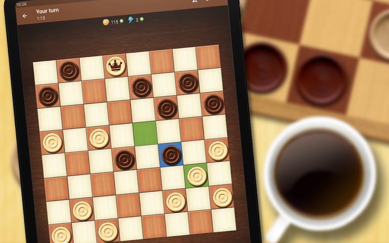Screenshot 9: Checkers - strategy board game