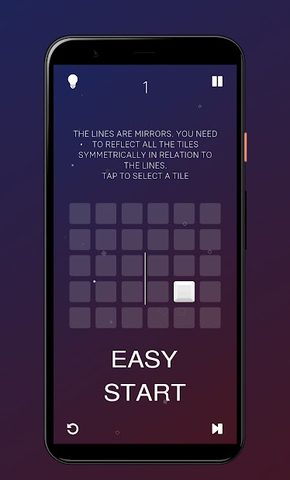 Screenshot 1: Zen Symmetry: Relaxing Puzzle Game