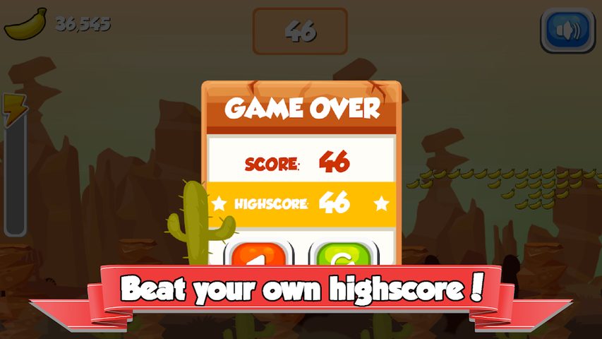 Screenshot 4: Survival Sam - Monkey Jump
