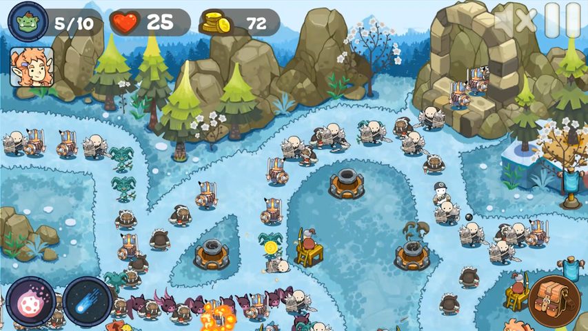 Screenshot 4: Tower Defense Realm King Hero
