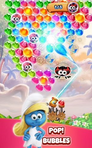 Screenshot 6: Smurfs Bubble Shooter Story
