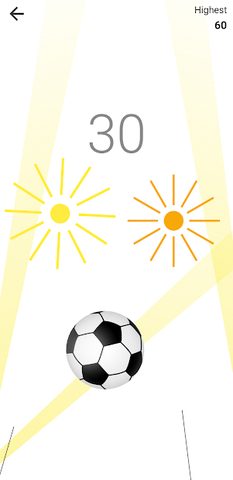 Screenshot 15: Messenger Football Soccer Game Tap Ball Juggle Tap