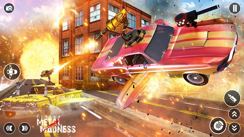 Screenshot 19: Flying Car Robot Shooting Game
