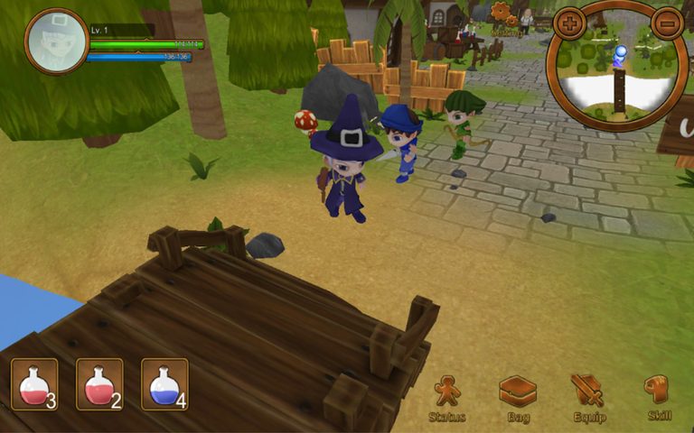 Screenshot 1: Viillage Hero