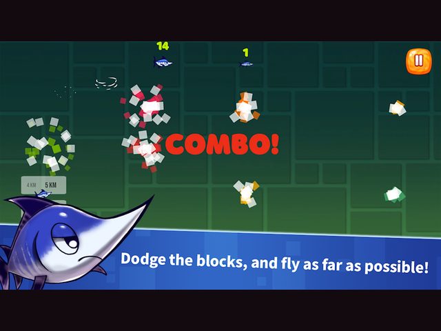 Screenshot 9: Crush the Block : tap tap fly