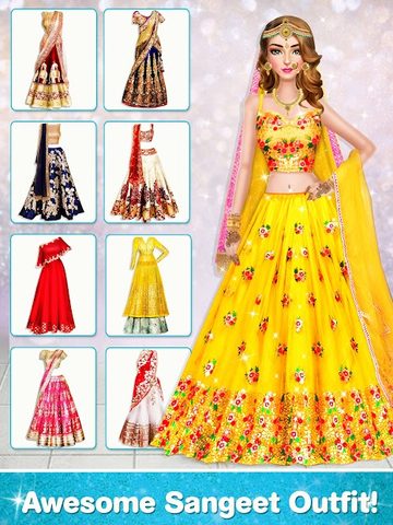 Screenshot 8: Indian Wedding Stylist - Makeup &  Dress up Games