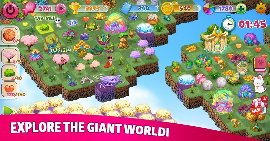 Screenshot 4: Merge Cats: Magic games