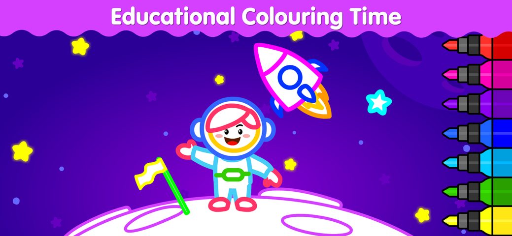 Screenshot 7: Kids Colouring Drawing Games + 4+