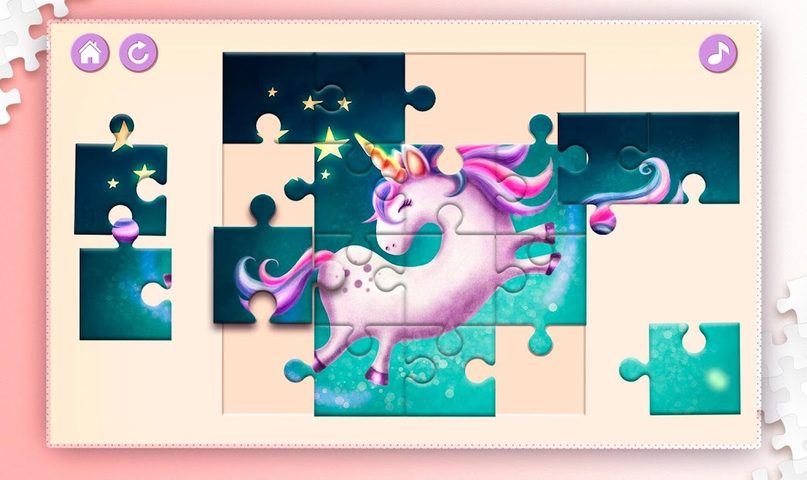 Screenshot 3: Kids Puzzles for Girls