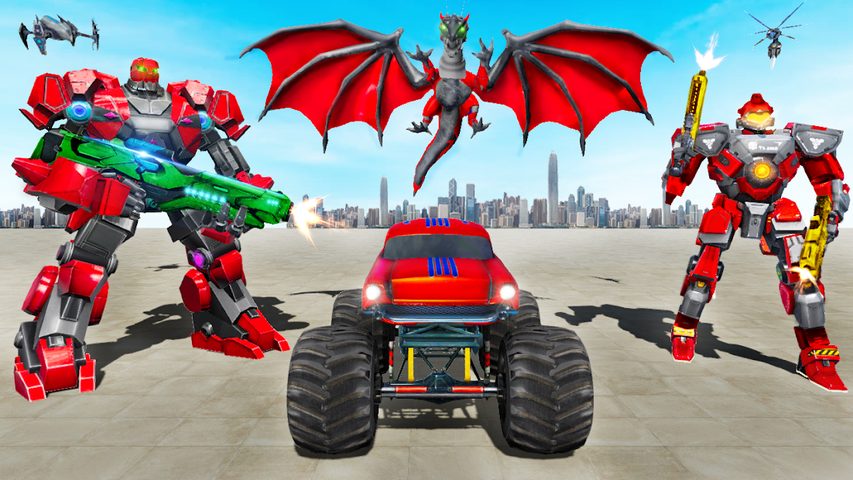 Screenshot 15: Monster Truck Robot Car Game