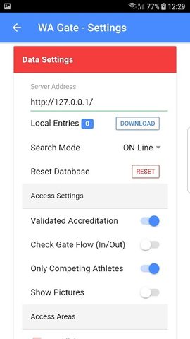 Screenshot 2: WA Gate
