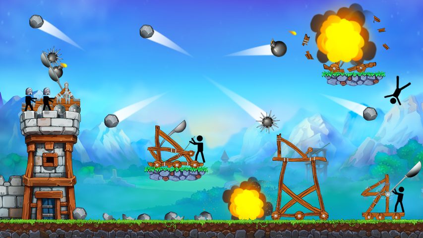 Screenshot 16: The Catapult - Stick man Throw