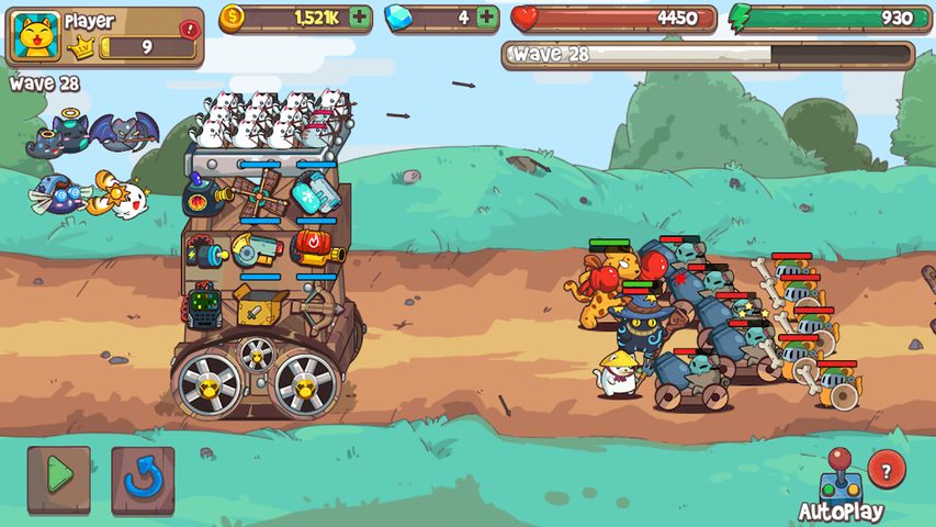 Screenshot 15: CatnRobot Idle TD: Battle Cat