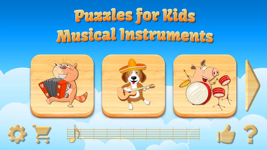 Screenshot 2: Musical Instruments for Kids
