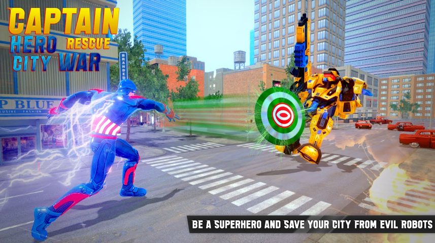 Screenshot 3: Grand Captain Superhero Rescue