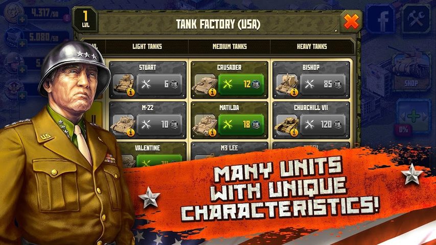 Screenshot 13: Second World War: Western Front Strategy game