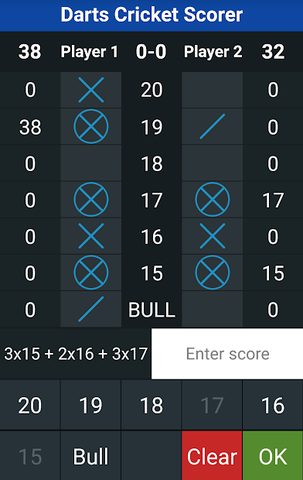 Screenshot 3: Darts Cricket Scorer