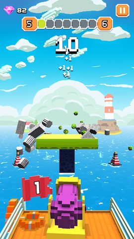 Screenshot 5: Blocky Tower - Knock Box Balls