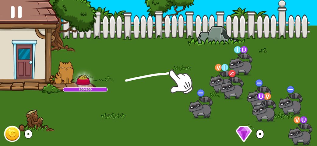 Screenshot 9: Cats vs Raccoons