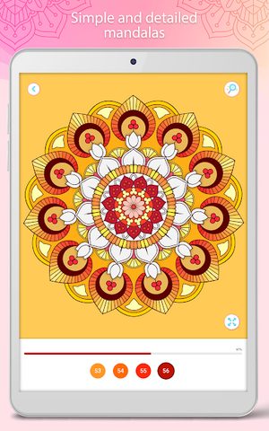 Screenshot 10: Color by Number – Mandala Book