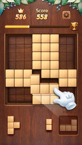 Screenshot 2: Wood Block Puzzle 3D