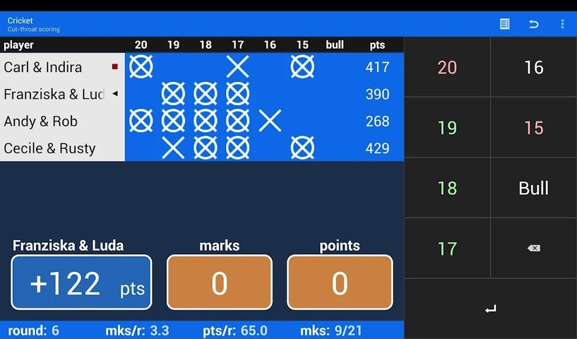 Screenshot 19: Darts Scoreboard