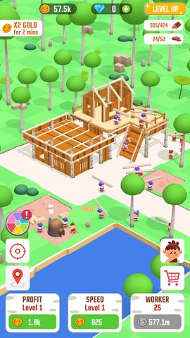 Screenshot 5: Idle Jungle: Survival Builder