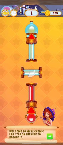 Screenshot 1: Alchemy Water Pipes Connect
