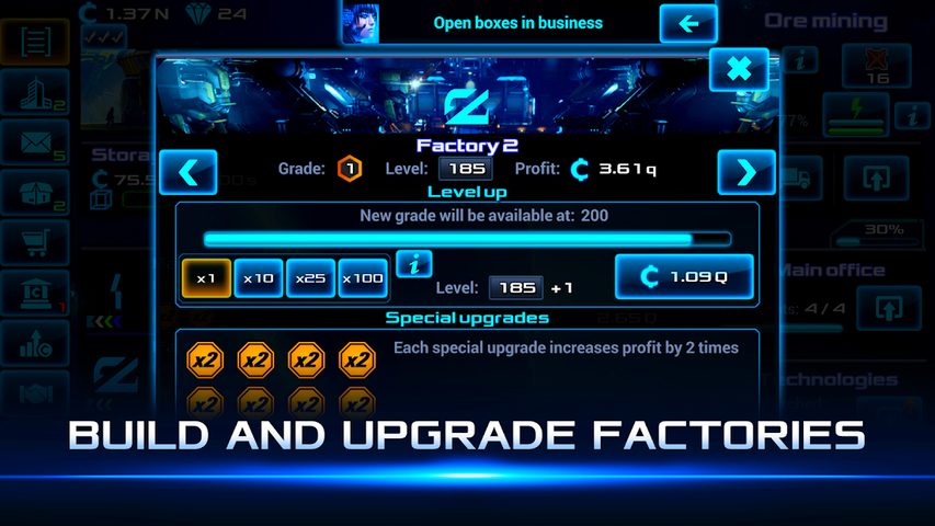 Screenshot 12: Idle Space Business Tycoon