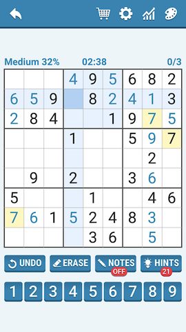 Screenshot 1: AFK Sudoku