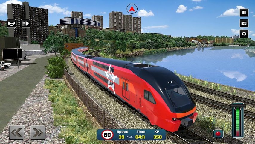Screenshot 3: City Train Driver- Train Games