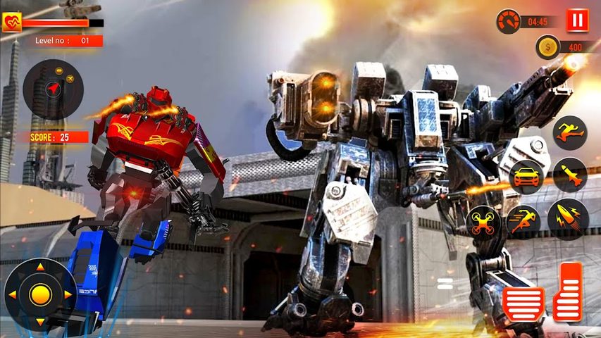 Screenshot 5: Robot Formula Car Transform: Drone Shooting War