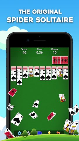 Screenshot 1: Spider Solitaire