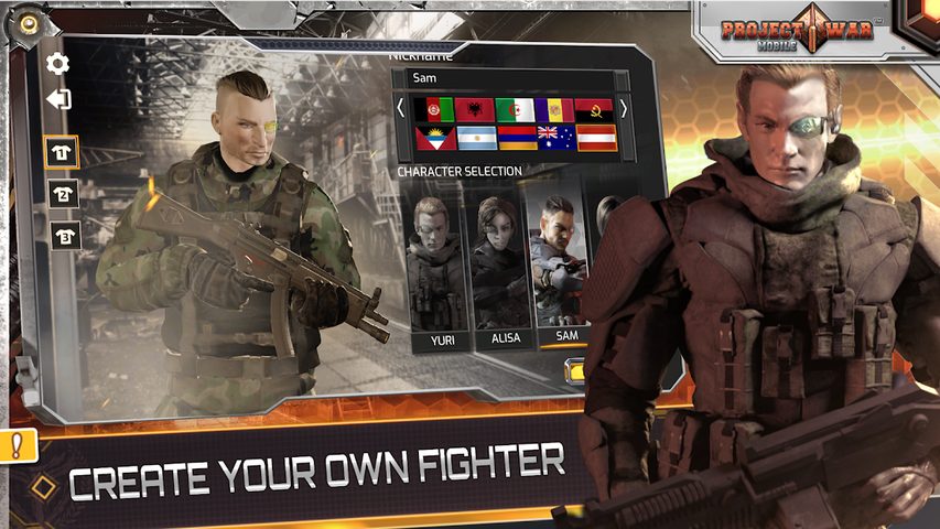 Screenshot 2: Project War Mobile - online shooting game