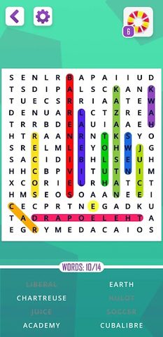 Screenshot 2: Wordish: Word search evolution - find hidden term
